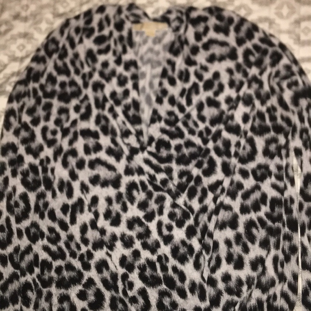 Leopard print blouse